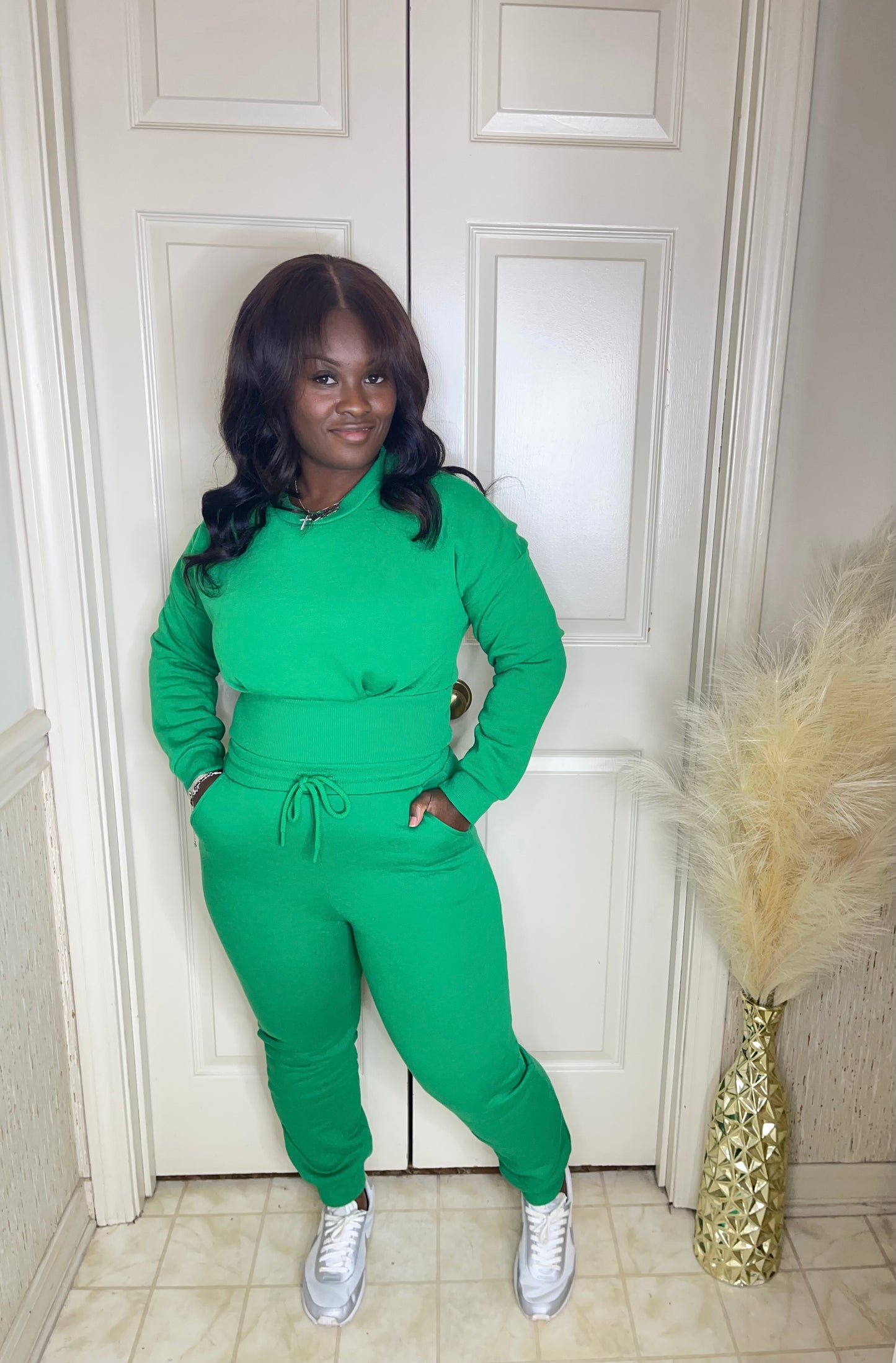 Keke Set| Kelly Green