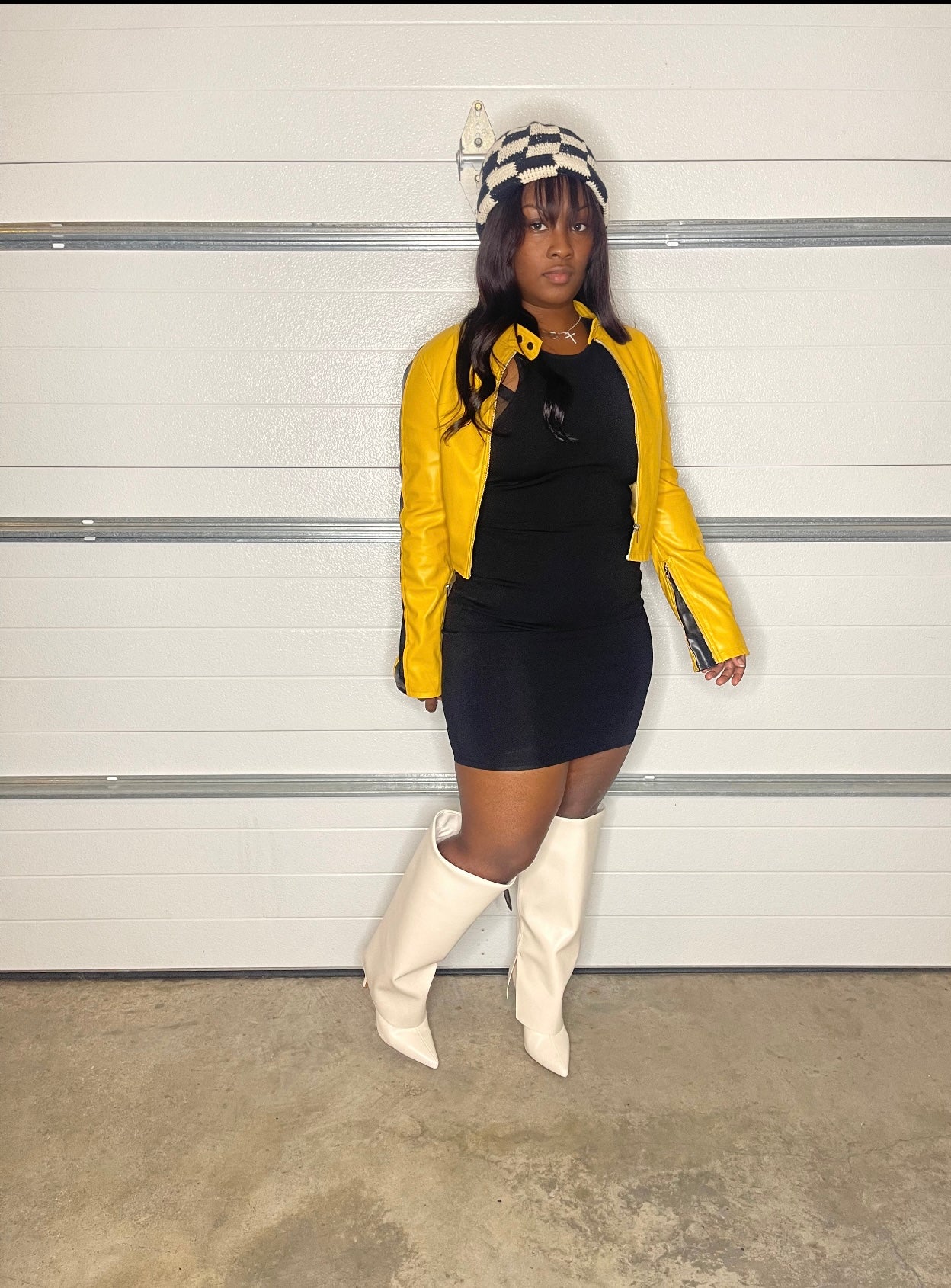 Moto Jacket| Yellow