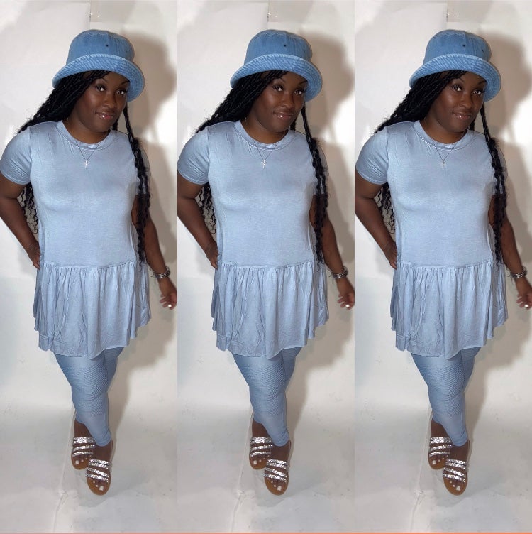 Always Chill Ruffle (LT Blue)