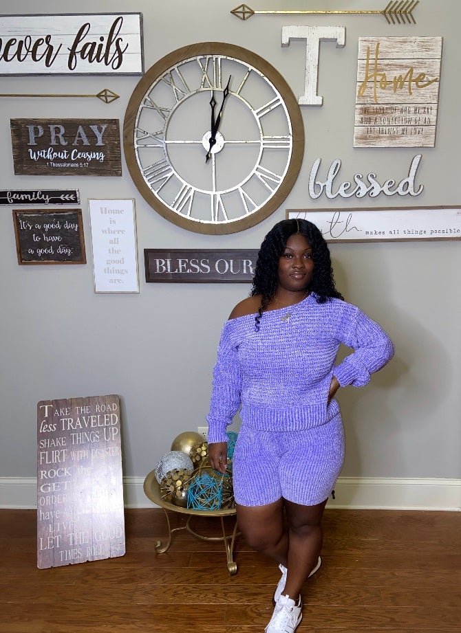 Chenille Me (Purple)