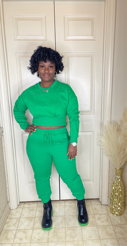 Keke Set| Kelly Green