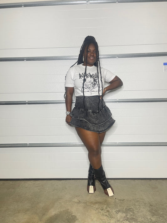 Real Bad Ruffle Skirt