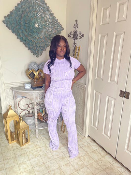 Wavy| Lilac
