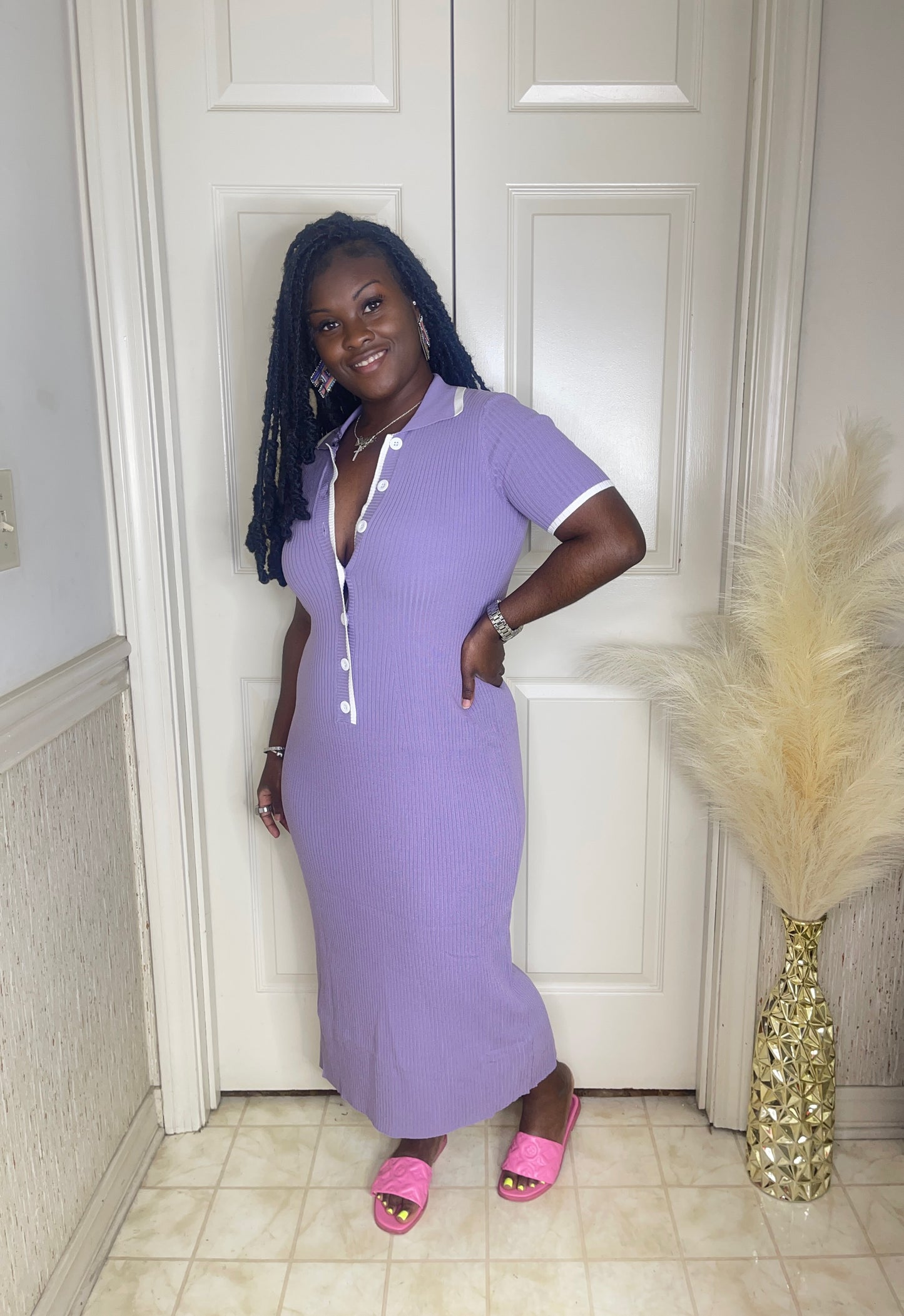 The Polo Maxi| Lavender