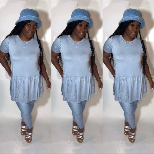 Always Chill Ruffle (LT Blue)