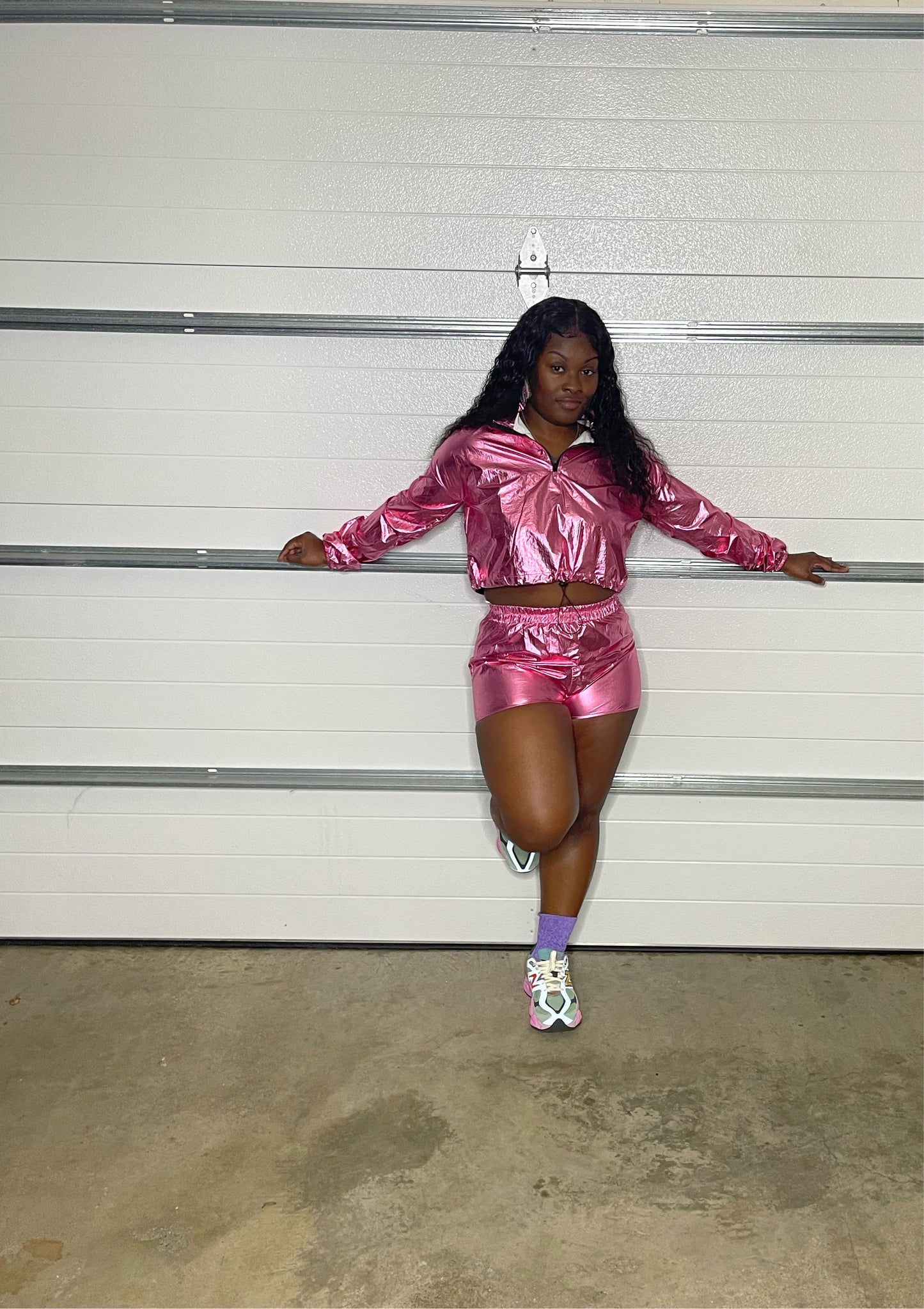 Metallic Barb Set| Pink