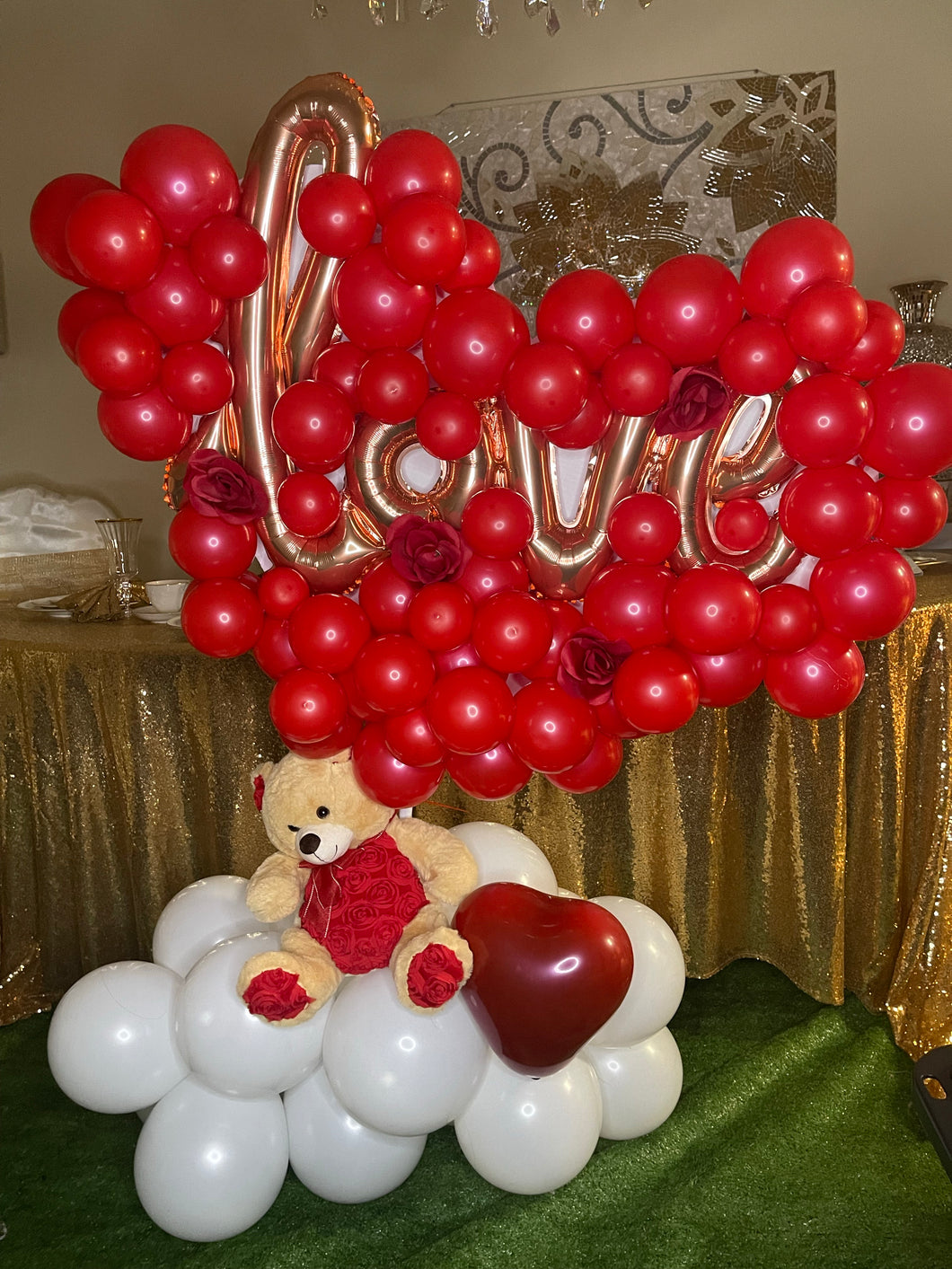 Bear Heart Bouquet